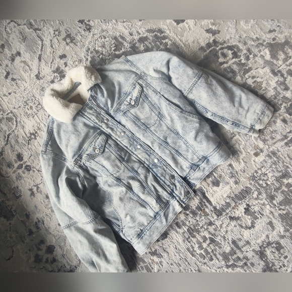 American Eagle Denim Jacket - Size L - Picture 2 of 10